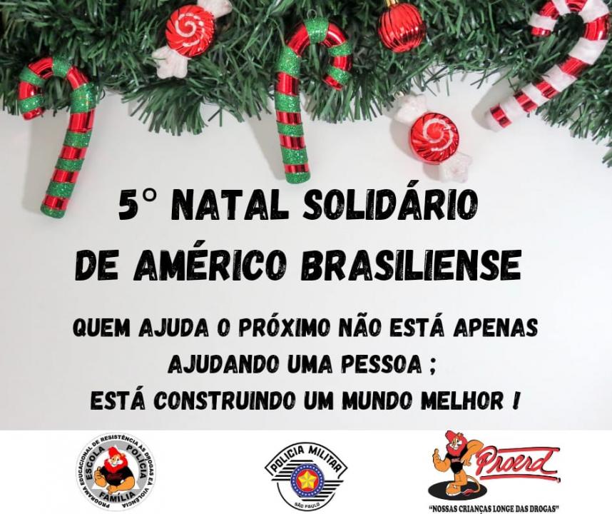 Foto 7 de 7 — Campanha de Natal busca arrecadar alimentos em Américo Brasiliense